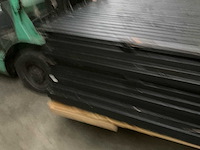 Tuinscherm "elan" zwart gespoten - 180x180 cm (10x) - afbeelding 3 van  11