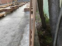 Tuinscherm hardhout - afbeelding 4 van  5