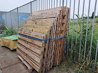 Tuinschermen, 1m80 x 1m80, bilinga