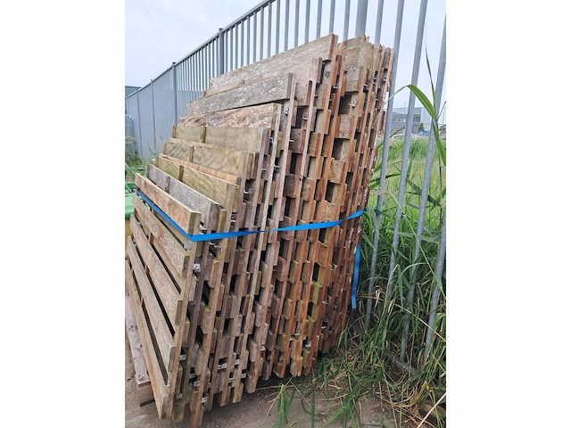 Tuinschermen, 1m80 x 1m80, bilinga - afbeelding 2 van  3