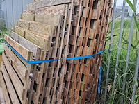 Tuinschermen, 1m80 x 1m80, bilinga - afbeelding 2 van  3
