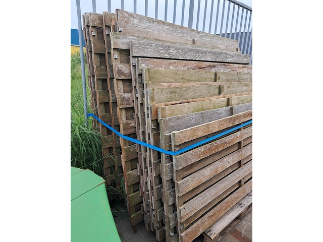 Tuinschermen, 1m80 x 1m80, bilinga - afbeelding 3 van  3