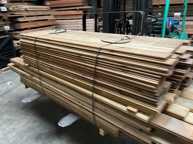 Tuinschutting massief - 17m x 190/205 cm - afbeelding 5 van  7