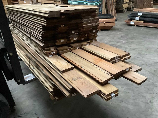 Tuinschutting massief - 17m x 190/205 cm - afbeelding 7 van  7