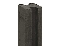 Tuinschutting met betonpalen - 18,8m x 200cm - afbeelding 2 van  4