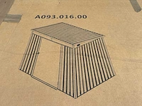 Tuinschuur 146x197x201 cm | 3m² - afbeelding 4 van  5