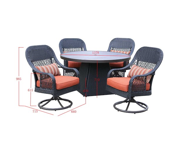 Tuinset - vonato - solaro - 0 - 5-delig - afbeelding 3 van  3