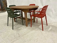 Tuinset 150 cm met 4 stoelen - afbeelding 3 van  3
