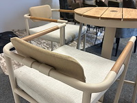 Tuinset bari, aluminium & teak - afbeelding 4 van  9