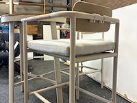 Tuinset bari, aluminium & teak - afbeelding 9 van  9