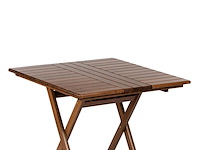 Tuinset, bas, walnoot, creme - afbeelding 3 van  4