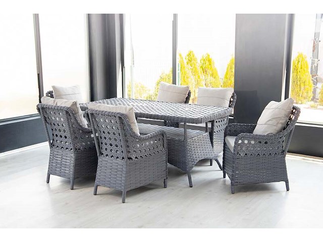 Tuinset, bazi, antraciet - afbeelding 1 van  3