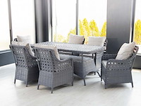 Tuinset, bazi, antraciet