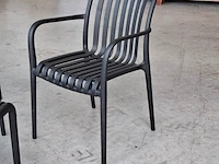 Tuinset, bistro, zwart - afbeelding 2 van  4
