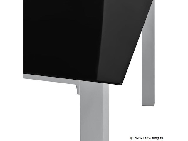 Tuinset / eetset milano 9-delig zilver/grijs - afbeelding 7 van  13