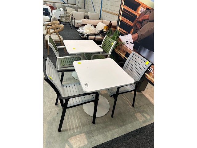 Tuinset esra, zwart, wit - afbeelding 3 van  6