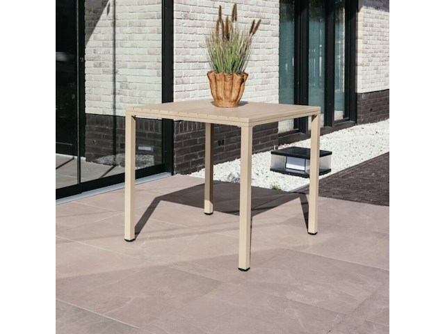 Tuinset gabrielle, 1x tuintafel veronique, 4xstoel gabrielle, oranje - afbeelding 2 van  3