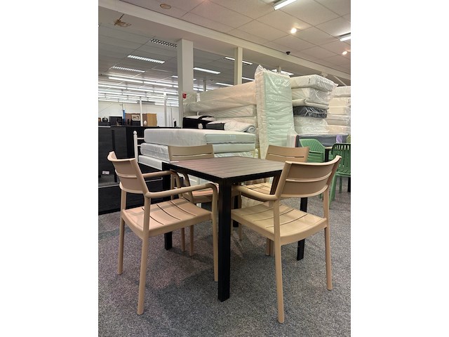 Tuinset ivar, beige, zwart - afbeelding 2 van  2