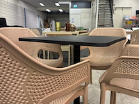 Tuinset koen, beige, bruin - afbeelding 2 van  3