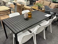 Tuinset latino, zwart, wit - afbeelding 1 van  3