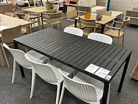 Tuinset latino, zwart, wit - afbeelding 3 van  3