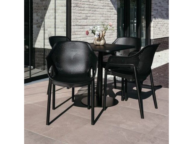 Tuinset limo, 1x tuintafel limo, 4x tuinstoel liva - afbeelding 2 van  3