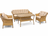 Tuinset, lotus zegne, creme, beige - afbeelding 1 van  3