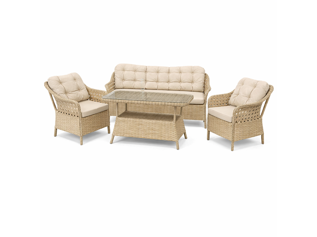 Tuinset, lotustekli , creme - afbeelding 1 van  3