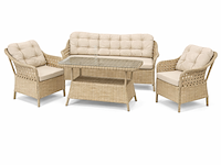 Tuinset, lotustekli , creme - afbeelding 1 van  3