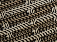 Tuinset, midye double colour, bruin, licht grijs - afbeelding 4 van  4