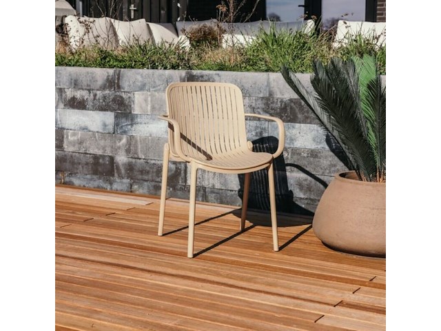 Tuinset milano, 4x tuinstoel milano, 1x tafel veronique - afbeelding 3 van  3