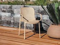 Tuinset milano, 4x tuinstoel milano, 1x tafel veronique - afbeelding 3 van  3