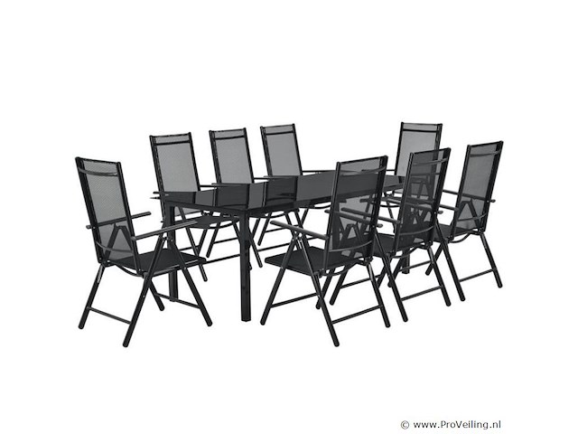 Tuinset milano 9-delig - afbeelding 1 van  10