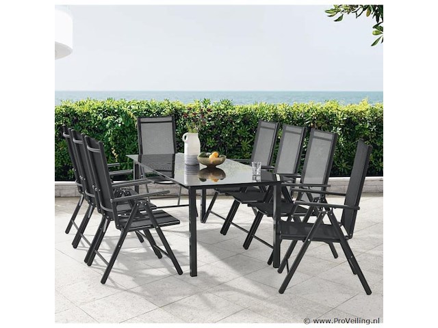 Tuinset milano 9-delig - afbeelding 3 van  10