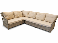 Tuinset, nest corner, bruin, beige - afbeelding 2 van  3