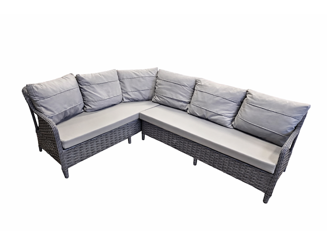 Tuinset, nest corner, grijs, antraciet - afbeelding 2 van  4