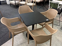 Tuinset simon, zwart/ beige - afbeelding 3 van  3