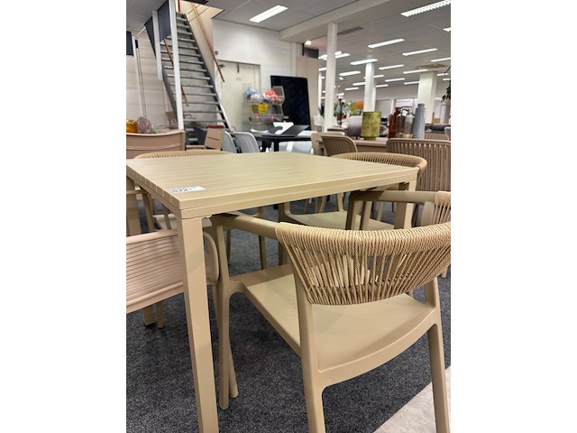 Tuinset simon, zwart, beige - afbeelding 2 van  5