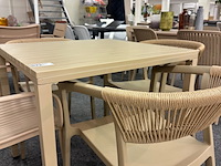 Tuinset simon, zwart, beige - afbeelding 2 van  5