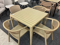 Tuinset simon, zwart, beige - afbeelding 3 van  5