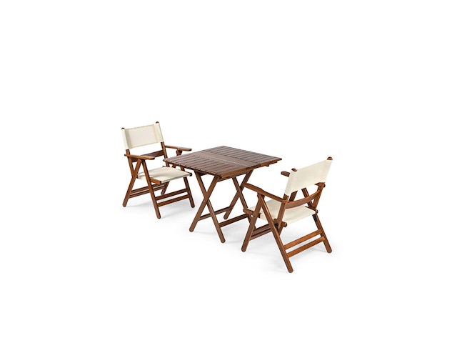 Tuinset, syp, walnoot, creme - afbeelding 1 van  4