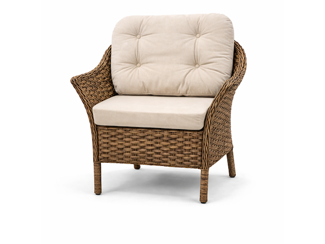 Tuinset, zegne , donker bruin - afbeelding 3 van  5