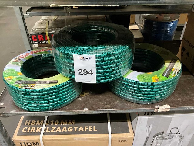 Tuinslang - 30m 1/2” (3x) - afbeelding 1 van  2