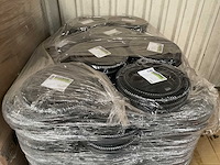 Tuinslang zwart kunststof 5 meter 1 inch/25 mm (78x) - afbeelding 4 van  4