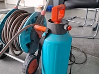 Tuinslanghaspel met drukvat gardena - afbeelding 2 van  3