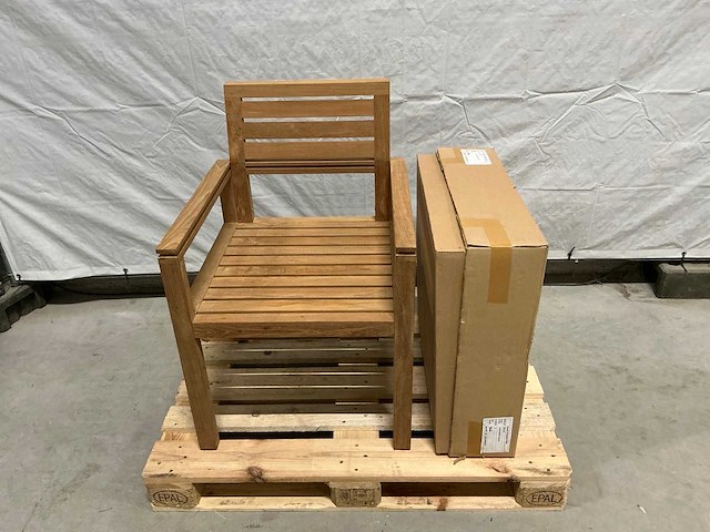 Tuinstoel (2x) - afbeelding 1 van  5
