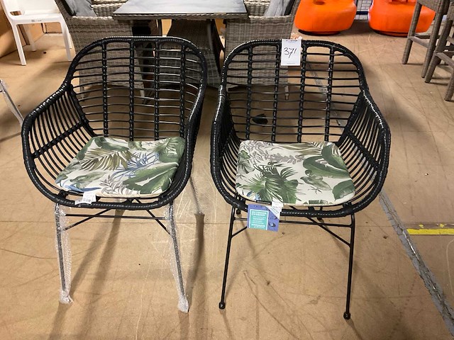 Tuinstoel (2x) - afbeelding 1 van  5