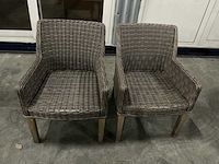 Tuinstoel (2x) - afbeelding 1 van  4