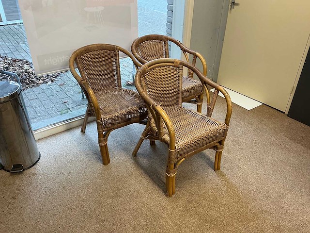 Tuinstoel (3x) - afbeelding 1 van  3