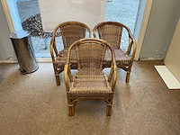 Tuinstoel (3x) - afbeelding 2 van  3